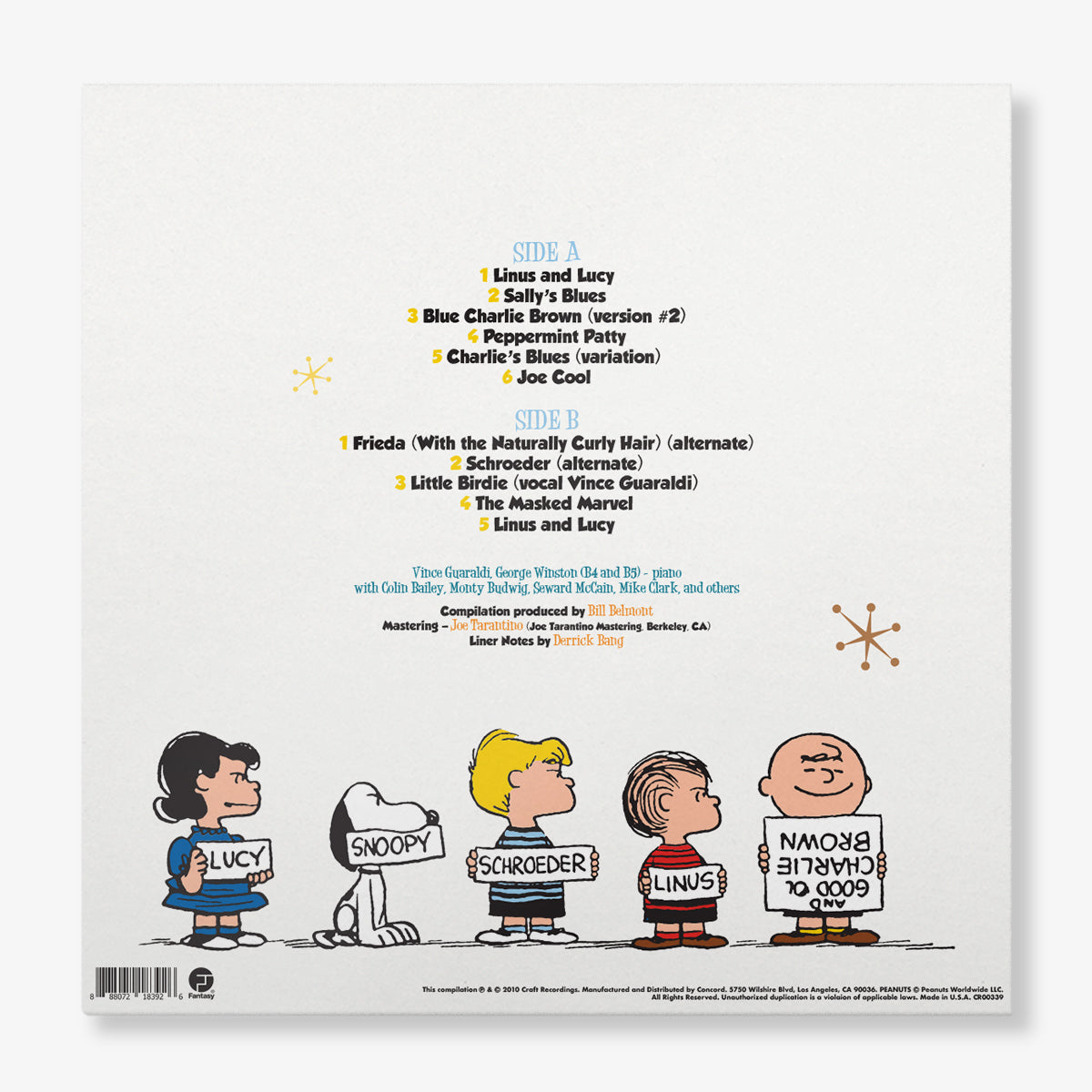 Peanuts Portraits Vinyl Record