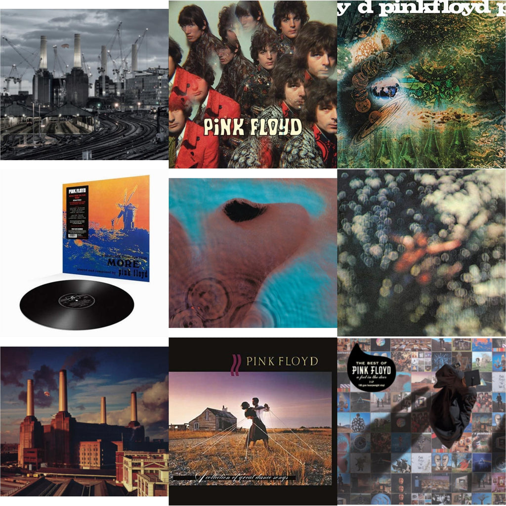 Pink Floyd - Animals (2018 Remix) (180G) & Piper At The Gates Of Dawn (Mono Version) & Saucerful Of Secrets (180G) & More (180G) & Meddle (180G/Gatefold/2016 Version) & Obscured By Clouds (180G/2016 Version) & Animals (180G) (2016 Version) &