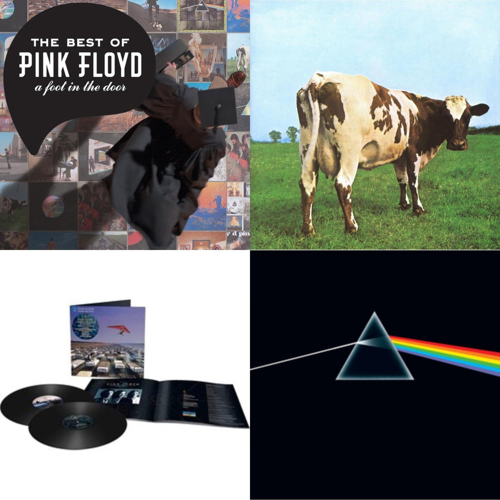 Momentary Lapse Of Reason (Remixed & Updated) (2LP) & Dark Side Of The Moon (50Th Anniversary Remaster) & Atom Heart Mother (180G/Gatefold/2016 Version) & Best Of Pink Floyd: A Foot In Door (2LP/180G Vinyl)