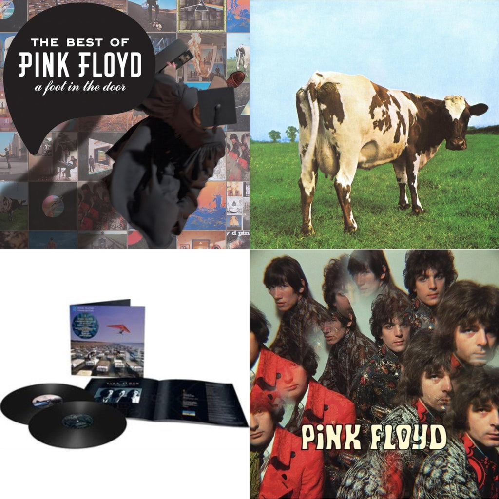 Momentary Lapse Of Reason (Remixed & Updated) (2LP) & Piper At The Gates Of Dawn (Mono Version) & Atom Heart Mother (180G/Gatefold/2016 Version) & Best Of Pink Floyd: A Foot In Door (2LP/180G Vinyl)
