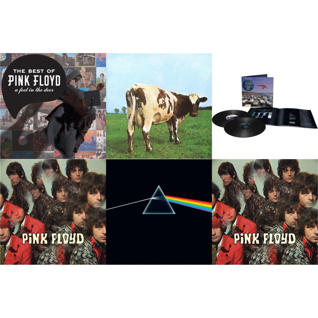 Pink Floyd - Momentary Lapse Of Reason (Remixed & Updated) (2LP) & Piper At The Gates Of Dawn (Mono Version) & Dark Side Of The Moon (50Th Anniversary Remaster) & Piper At The Gates Of Dawn (180G/2016 Version) & Atom Heart Mother (180G/Gatefold/2016