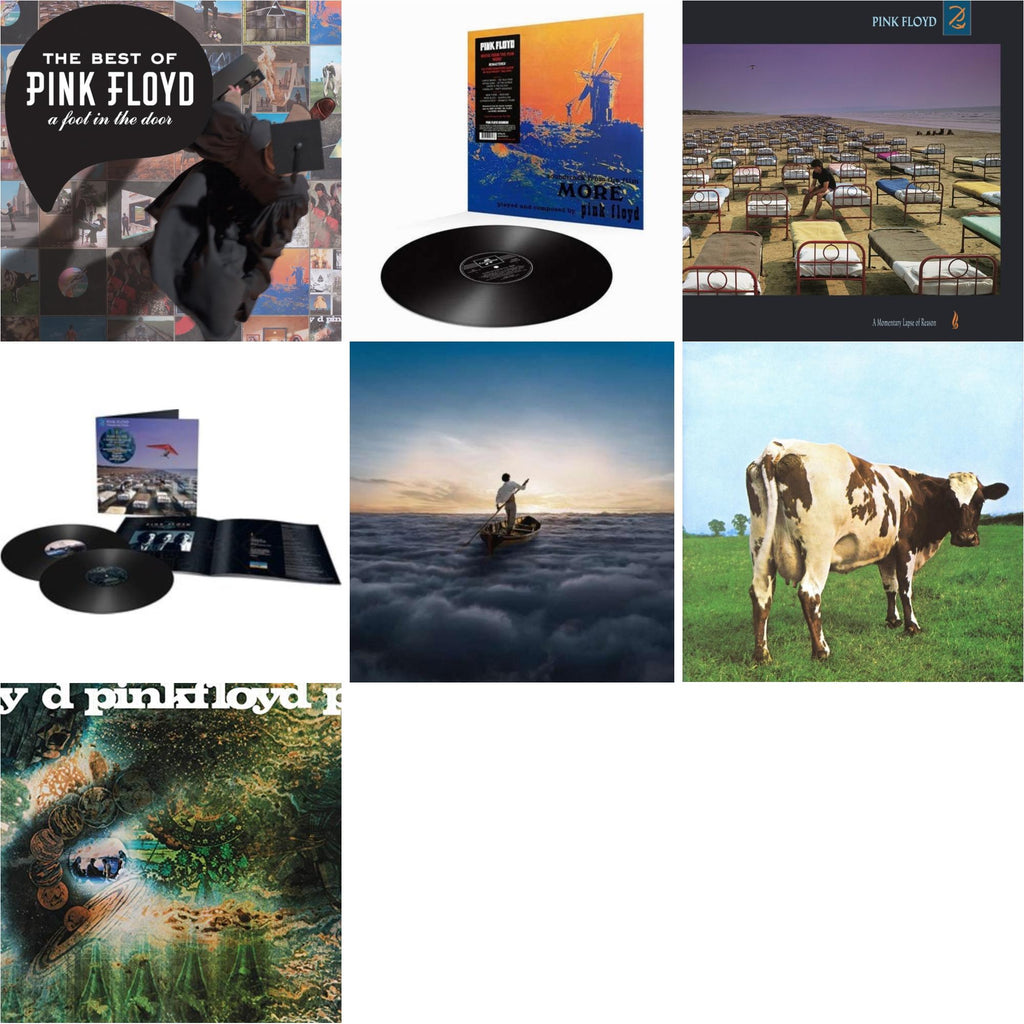 Pink Floyd - Momentary Lapse Of Reason (Remixed & Updated) (2LP) & Endless River (2LP/180G) & Saucerful Of Secrets (180G) & More (180G) & Atom Heart Mother (180G/Gatefold/2016 Version) & Momentary Lapse Of Reason (180G/Gatefold) (2016 Version) & Best