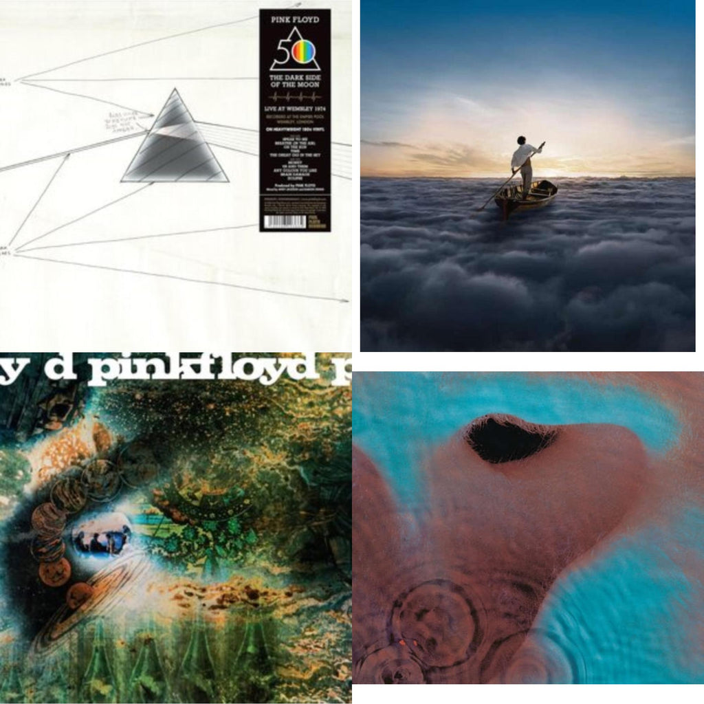 Dark Side Of The Moon: Live At Wembley Empire Pool, London, 1974 (180G) & Saucerful Of Secrets (Mono/180G) & Endless River (2LP/180G) & Meddle (180G/Gatefold/2016 Version)