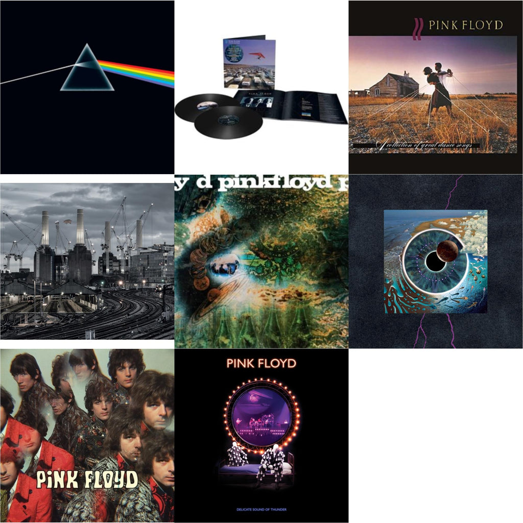 Pink Floyd - Animals (2018 Remix) (180G/LP/CD/Blu-Ray/DVD) & Delicate Sound Of Thunder (3LP) & Momentary Lapse Of Reason (Remixed & Updated) (2LP) & Piper At The Gates Of Dawn (Mono Version) & Saucerful Of Secrets (Mono/180G) & Dark Side Of The Moon