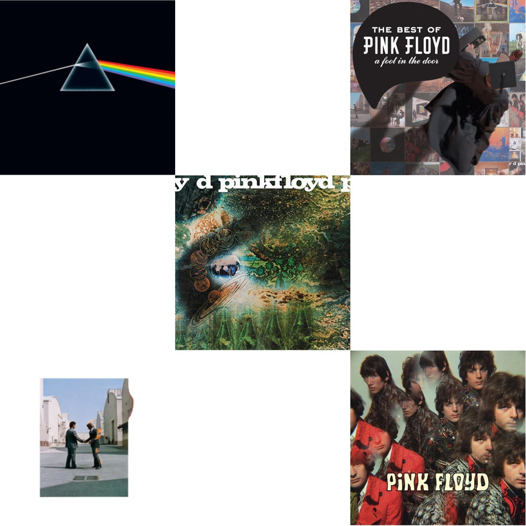 Piper At The Gates Of Dawn (Mono Version) & Dark Side Of The Moon (50Th Anniversary Remaster) & Saucerful Of Secrets (180G) & Wish You Were Here (180G) & Best Of Pink Floyd: A Foot In Door (2LP/180G Vinyl)