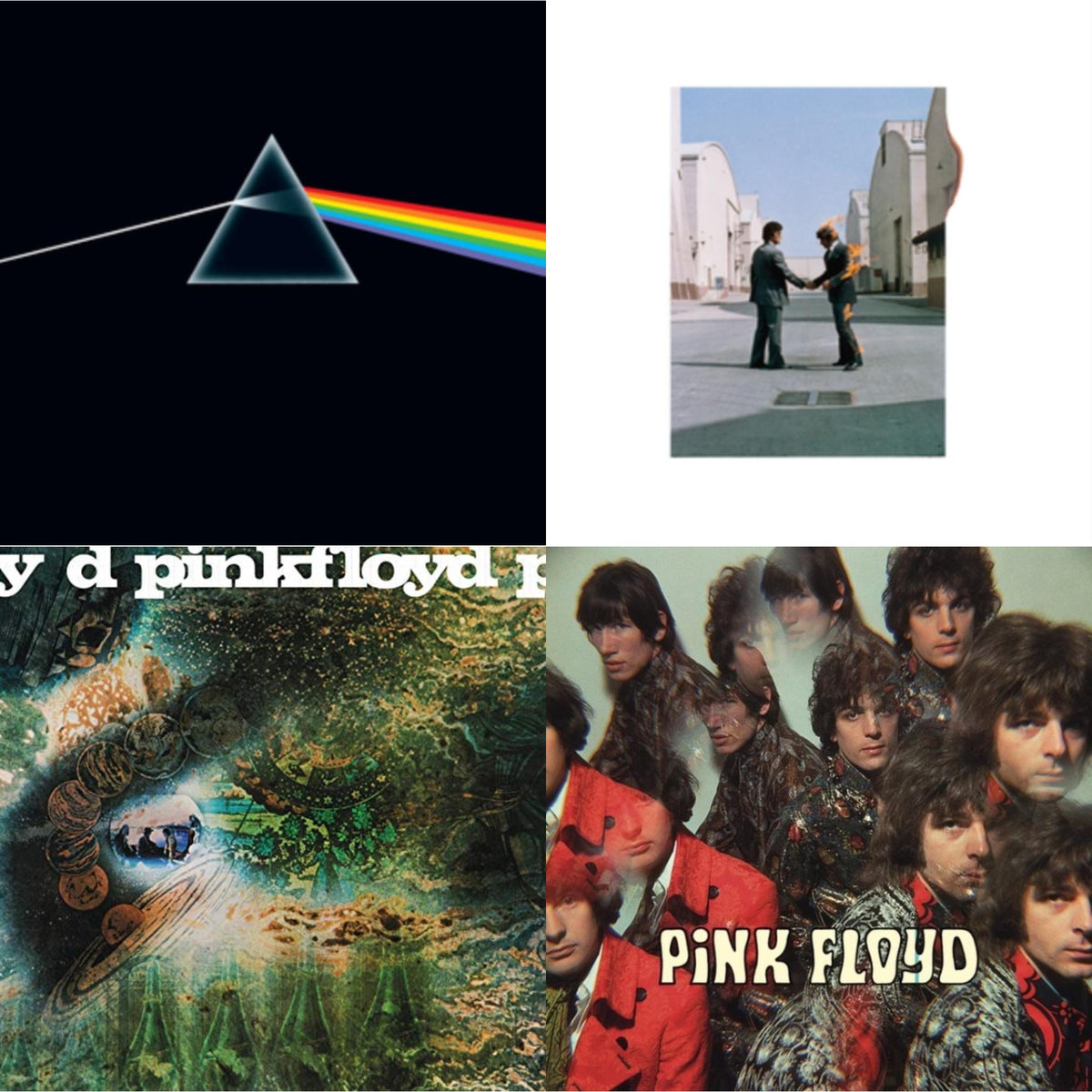 Piper At The Gates Of Dawn (Mono Version) & Dark Side Of The Moon (50Th Anniversary Remaster) & Saucerful Of Secrets (180G) & Wish You Were Here (180G)