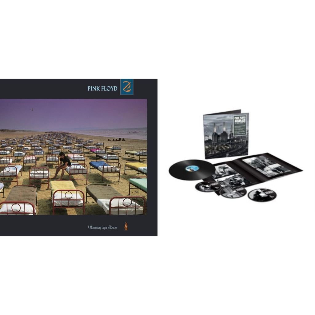 Pink Floyd - Animals (2018 Remix) (LP/CD/DVD/Blu-Ray/180G) & Momentary Lapse Of Reason (180G/Gatefold) (2016 Version)