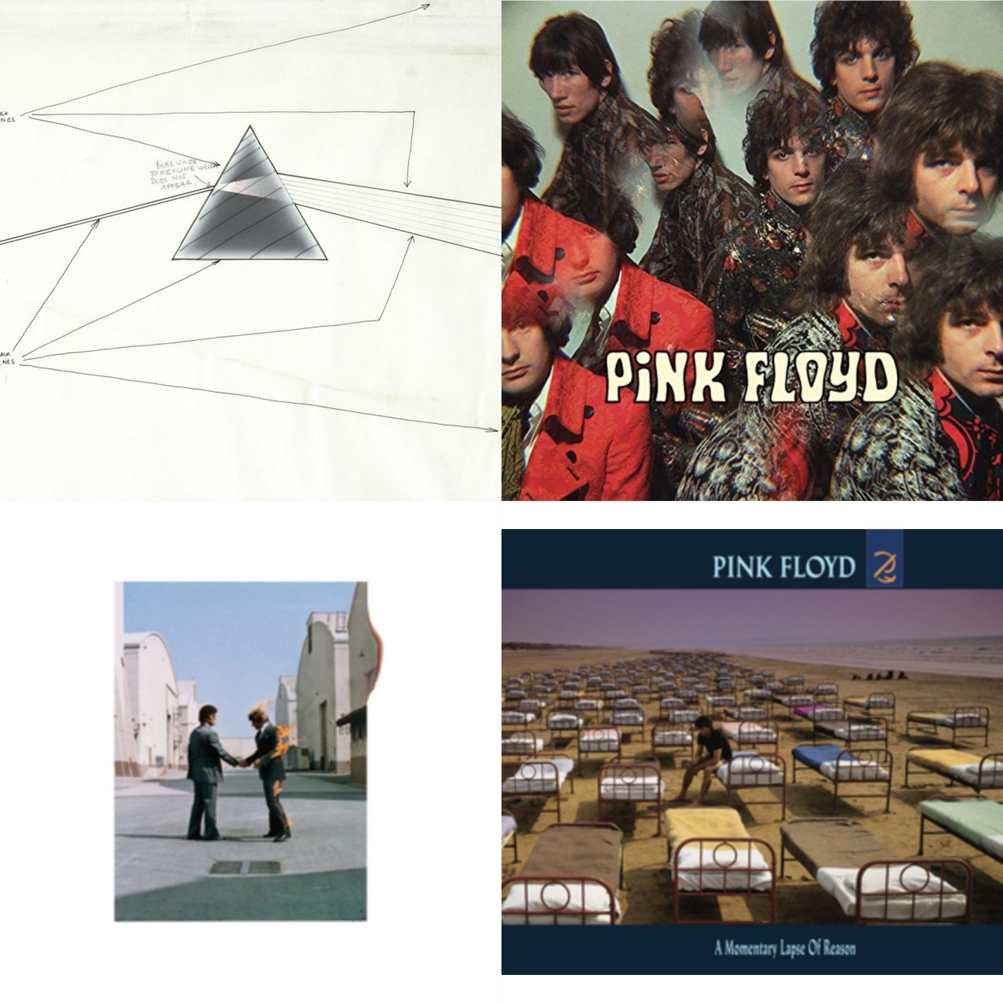 Dark Side Of The Moon Live At Wembley Empire Pool 1974 & Piper At The Gates Of Dawn (180G/2016 Version) & Wish You Were Here (180G) & Momentary Lapse Of Reason (180G/Gatefold) (2016 Version)