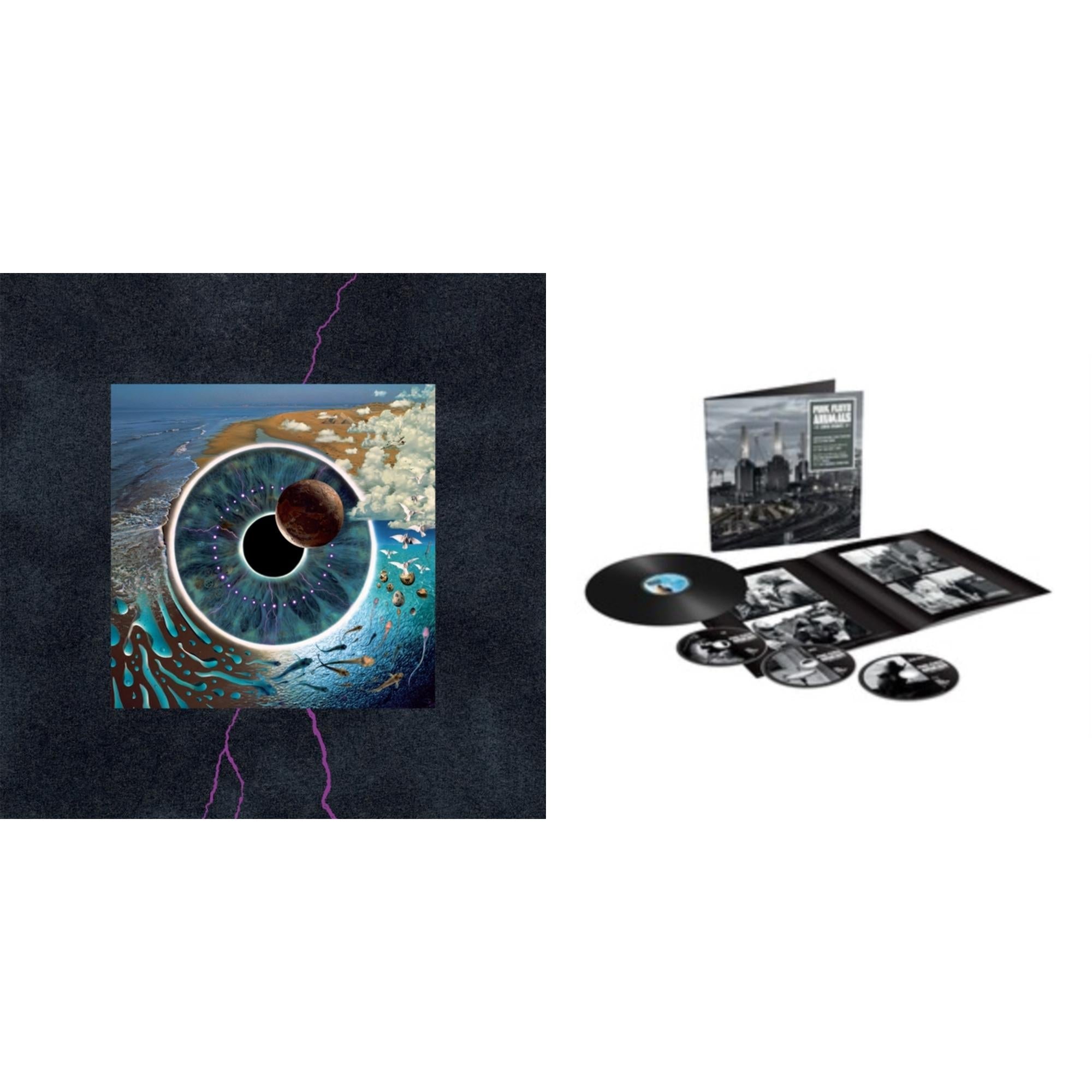 Pink Floyd - Animals (2018 Remix) (LP/CD/DVD/Blu-Ray/180G) & Pulse (180G/4LP/52 Pp Book)