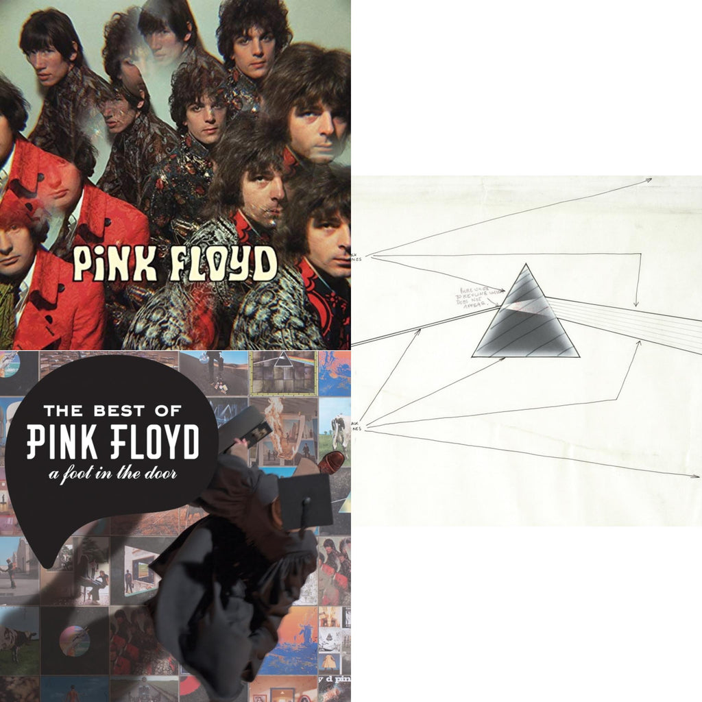 Dark Side Of The Moon Live At Wembley Empire Pool 1974 & Piper At The Gates Of Dawn (180G/2016 Version) & Best Of Pink Floyd: A Foot In Door (2LP/180G Vinyl)