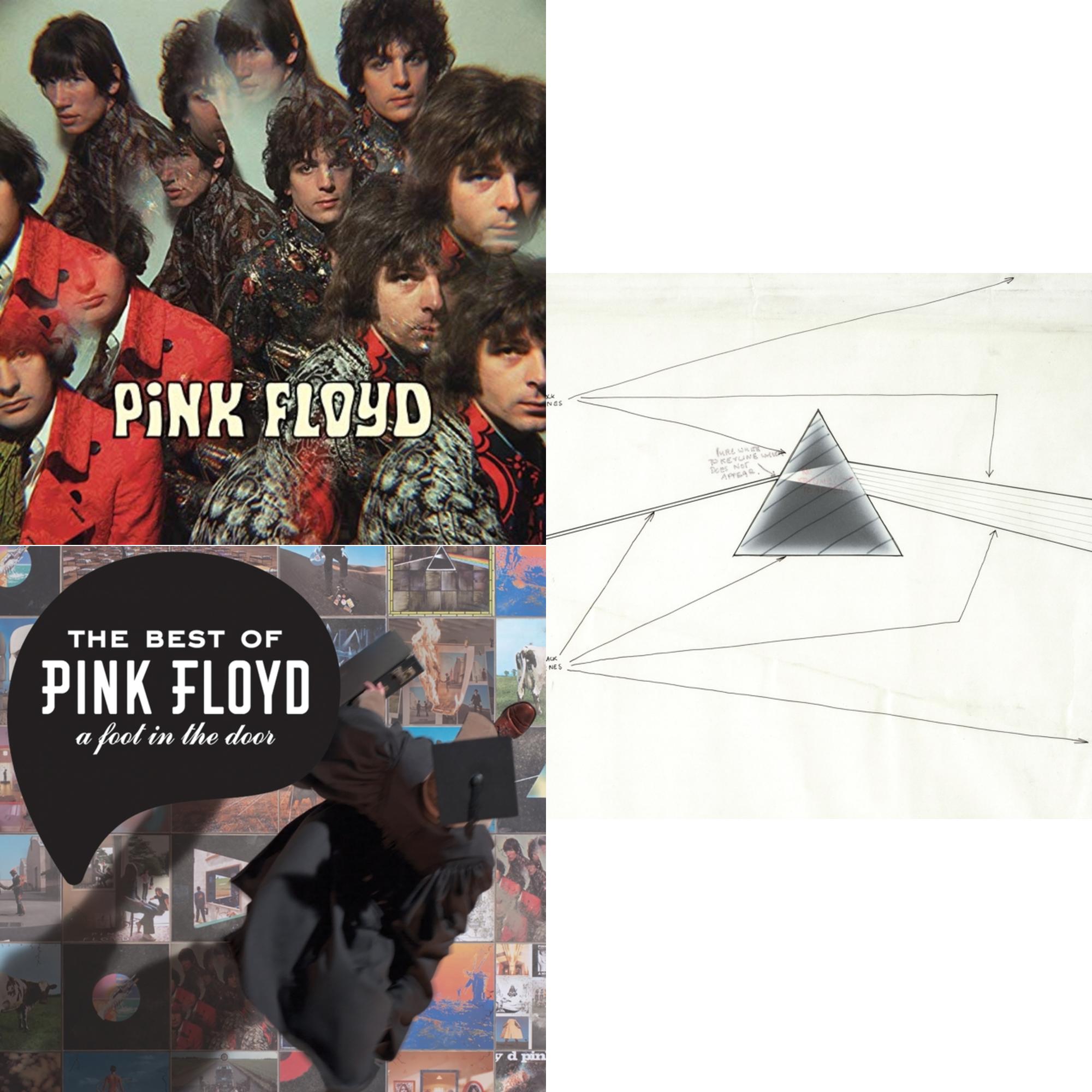 Dark Side Of The Moon Live At Wembley Empire Pool 1974 & Piper At The Gates Of Dawn (180G/2016 Version) & Best Of Pink Floyd: A Foot In Door (2LP/180G Vinyl)