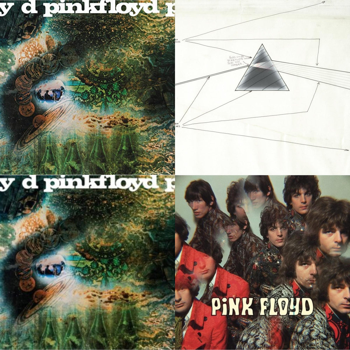 Piper At The Gates Of Dawn (Mono Version) & Saucerful Of Secrets (Mono/180G) & Dark Side Of The Moon Live At Wembley Empire Pool 1974 & Saucerful Of Secrets (180G)