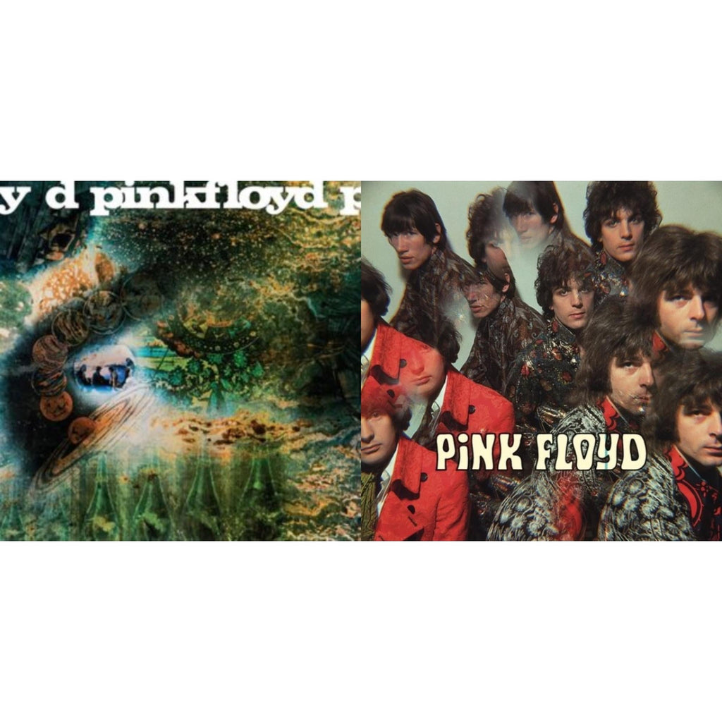 Pink Floyd - Piper At The Gates Of Dawn (Mono Version) & Saucerful Of Secrets (Mono/180G) - LP Vinyl Bundle