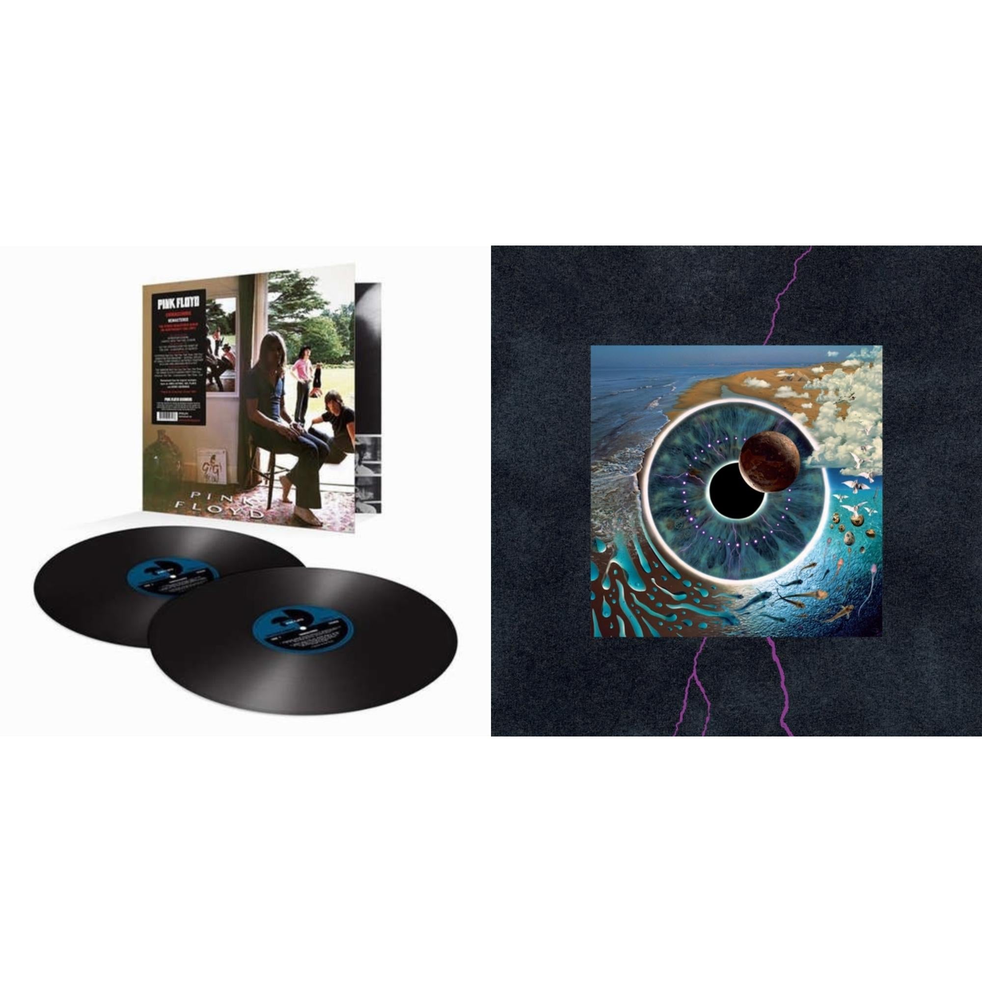 Ummagumma (2LP/180G/2016 Version/Gatefold) & Pulse (180G/4LP/52 Pp Book)