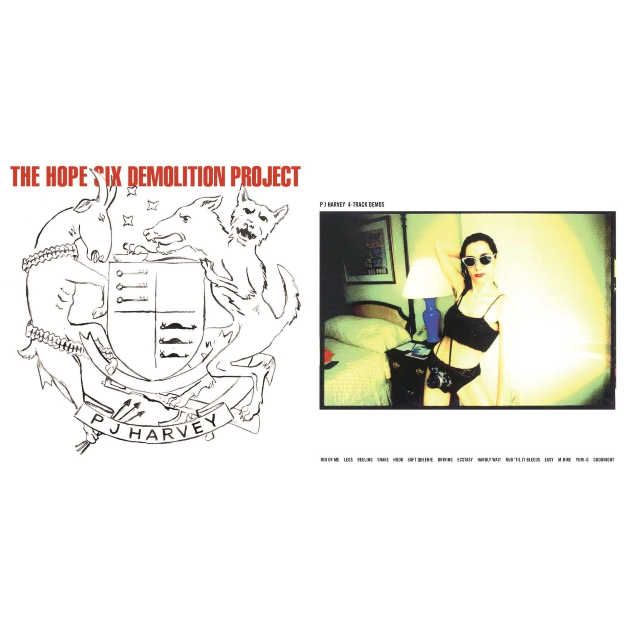 Pj Harvey - Hope Six Demolition Project & 4-Track Demos - LP Vinyl Bundle