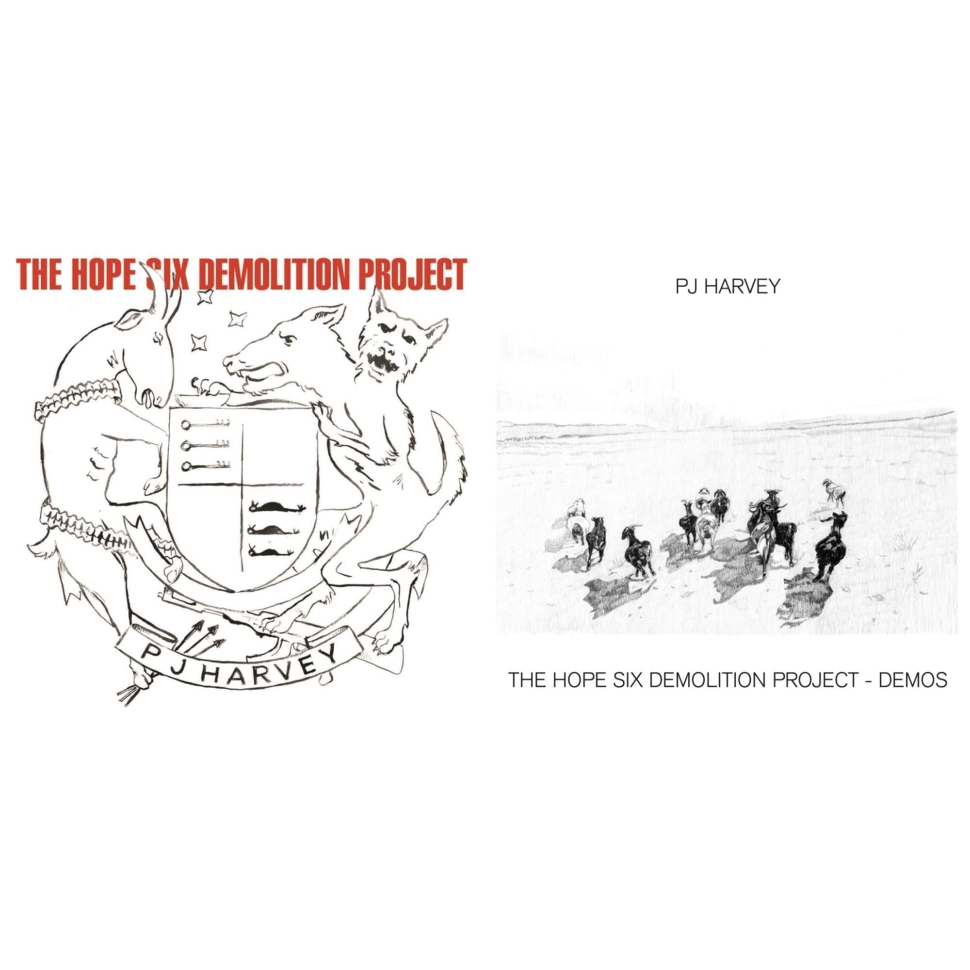 Pj Harvey - Hope Six Demolition Project & Hope Six Demolition Project - Demos - LP Vinyl Bundle