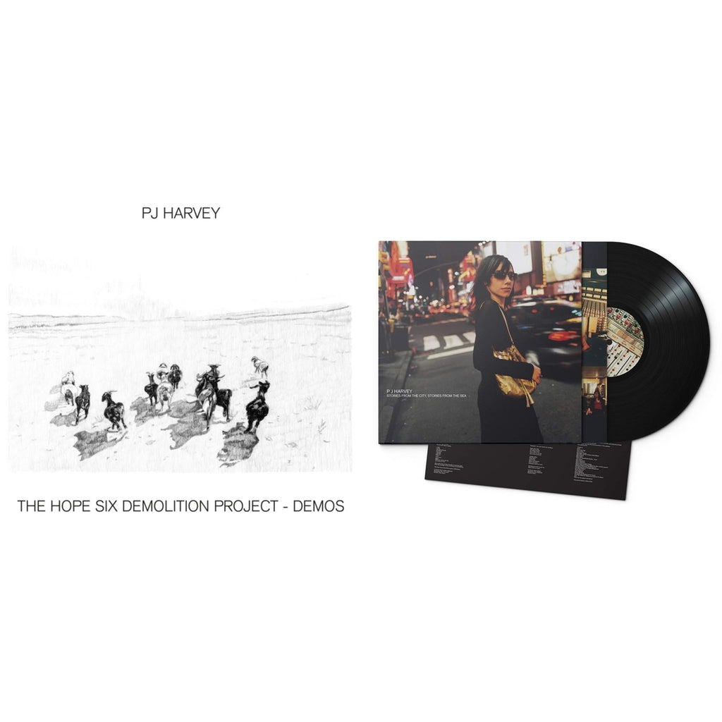 Pj Harvey - Hope Six Demolition Project - Demos & Stories From The City, Stories From The Sea - LP Vinyl Bundle
