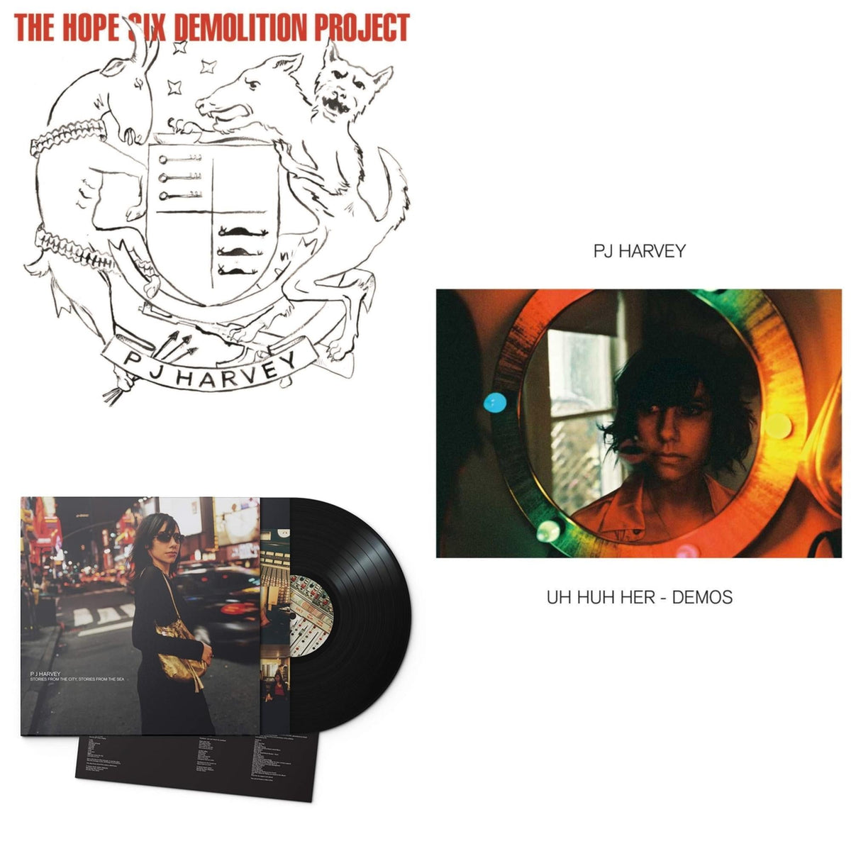 Uh Huh Her (Demos) & Hope Six Demolition Project & Stories From The City, Stories From The Sea