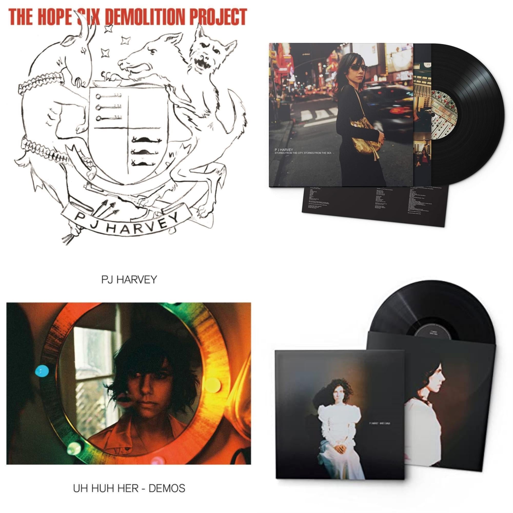 Uh Huh Her (Demos) & White Chalk & Hope Six Demolition Project & Stories From The City, Stories From The Sea
