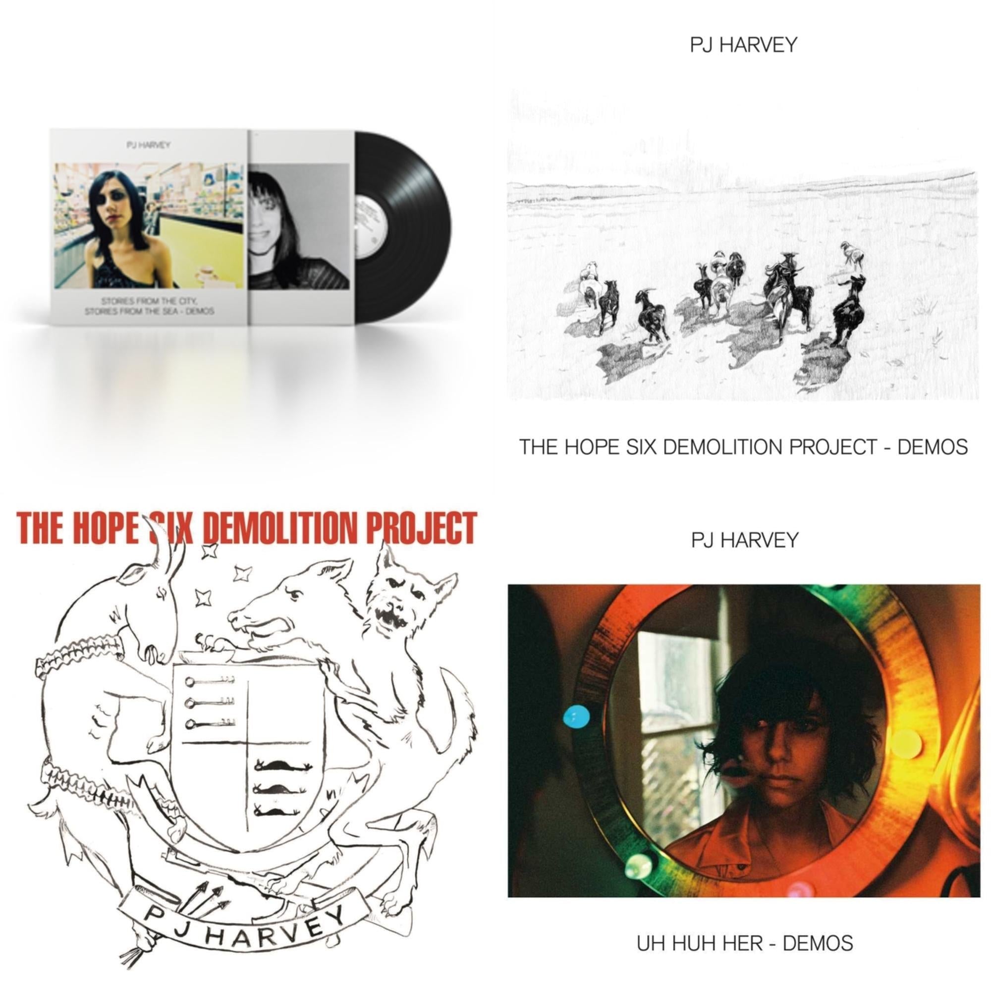 Uh Huh Her (Demos) & Hope Six Demolition Project & Hope Six Demolition Project - Demos & Stories From The City, Stories From The Sea - Demos