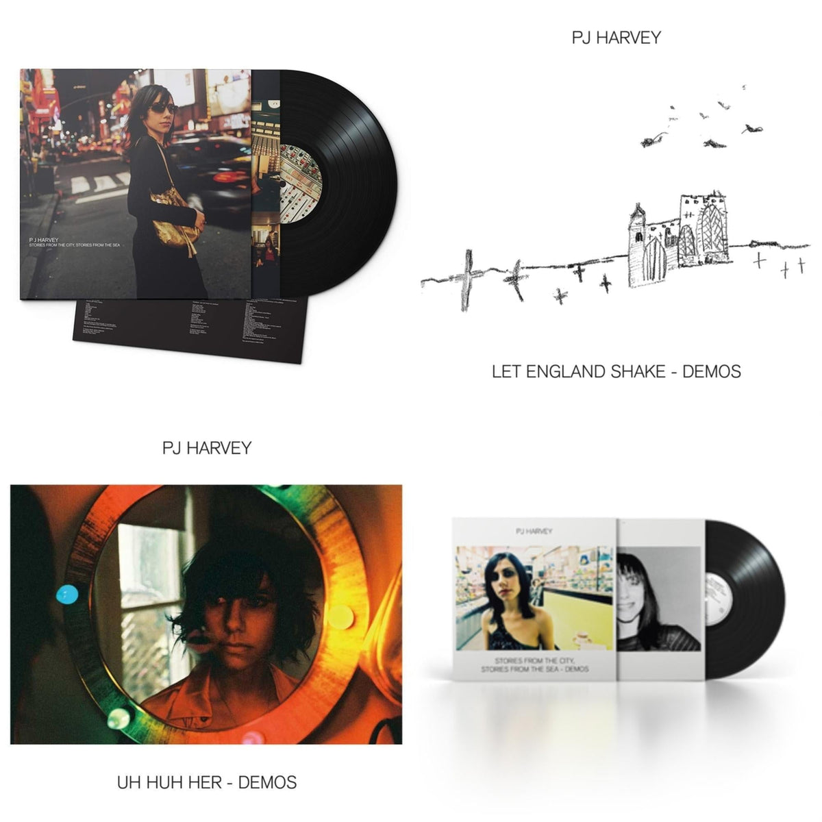 Uh Huh Her (Demos) & Let England Shake - Demos & Stories From The City, Stories From The Sea & Stories From The City, Stories From The Sea - Demos