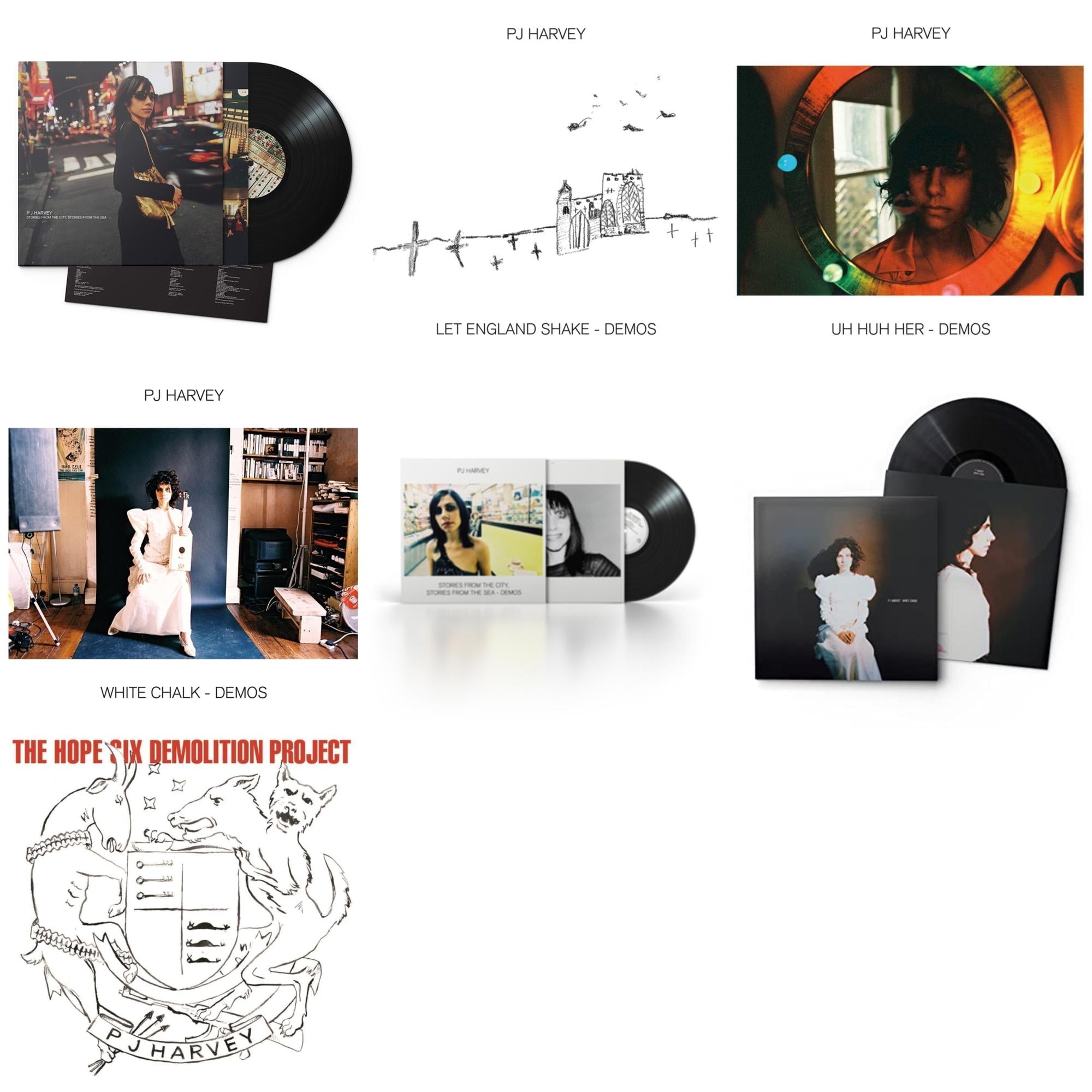 Uh Huh Her (Demos) & White Chalk & White Chalk (Demos) & Let England Shake - Demos & Hope Six Demolition Project & Stories From The City, Stories From The Sea & Stories From The City, Stories From The Sea - Demos