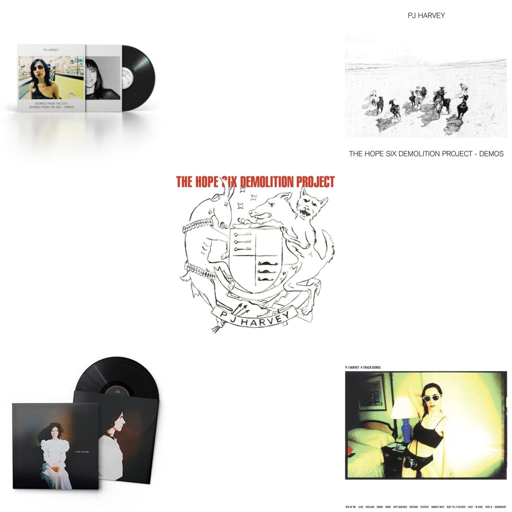 Pj Harvey - Stories From The City, Stories From The Sea - Demos & White Chalk & Hope Six Demolition Project & Hope Six Demolition Project - Demos & 4-Track Demos - LP Vinyl Bundle