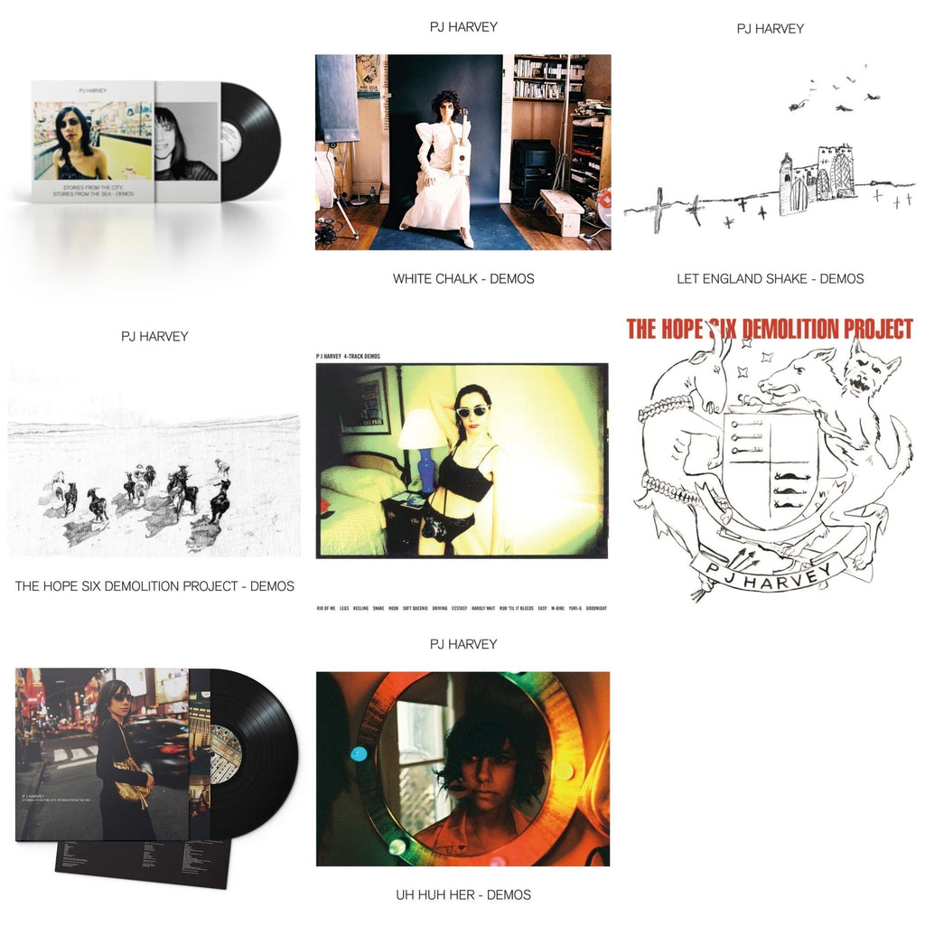 Pj Harvey - Uh Huh Her (Demos) & White Chalk (Demos) & Let England Shake - Demos & Hope Six Demolition Project & Hope Six Demolition Project - Demos & 4-Track Demos & Stories From The City, Stories From The Sea & Stories From The City, Stories From