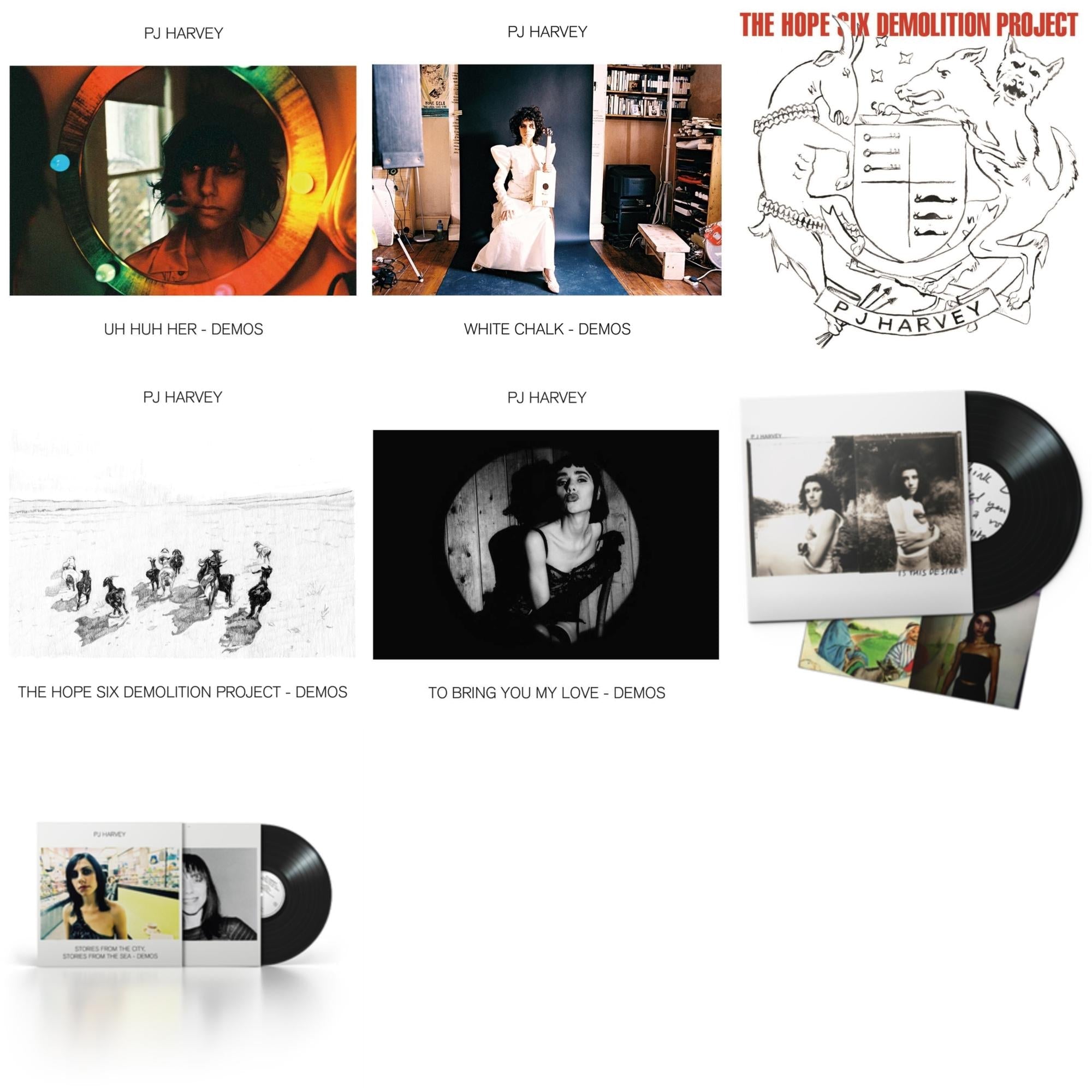 Uh Huh Her (Demos) & White Chalk (Demos) & Hope Six Demolition Project & Hope Six Demolition Project - Demos & To Bring You My Love - Demos & Is This Desire? (2020 Reissue) & Stories From The City, Stories From The Sea - Demos