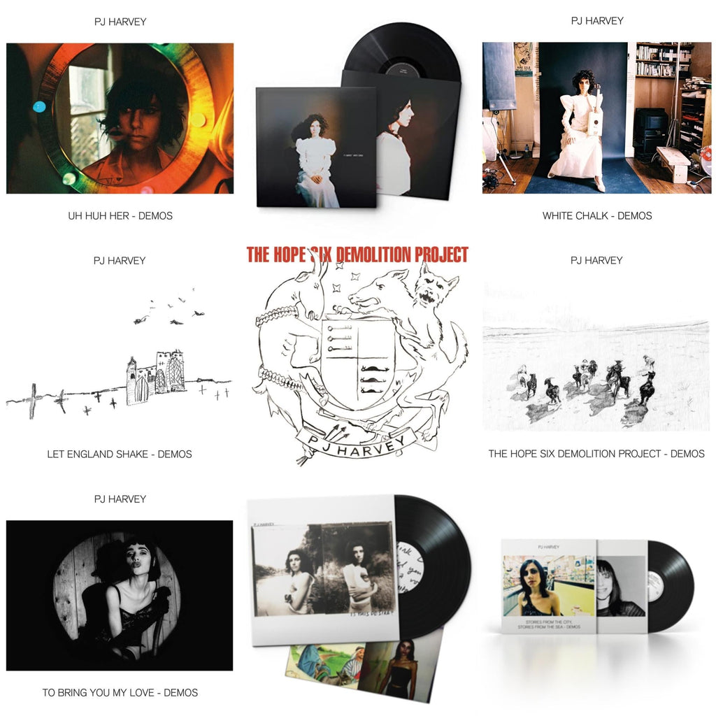 Pj Harvey - Uh Huh Her (Demos) & White Chalk & White Chalk (Demos) & Let England Shake - Demos & Hope Six Demolition Project & Hope Six Demolition Project - Demos & To Bring You My Love - Demos & Is This Desire? (2020 Reissue) & Stories From The