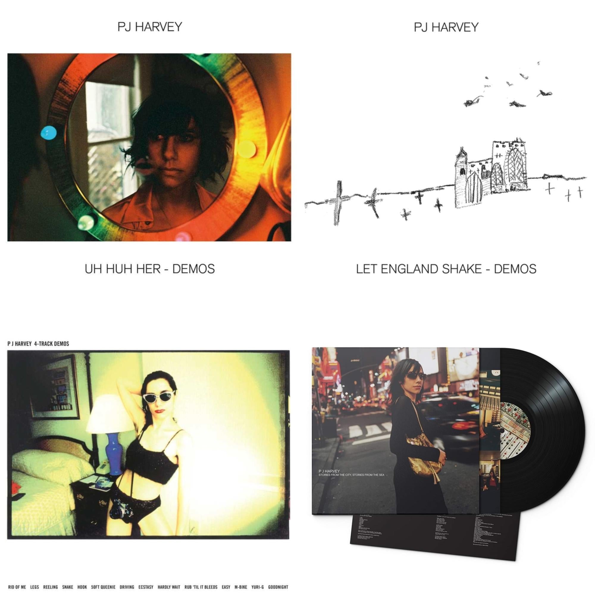 Uh Huh Her (Demos) & Let England Shake - Demos & 4-Track Demos & Stories From The City, Stories From The Sea
