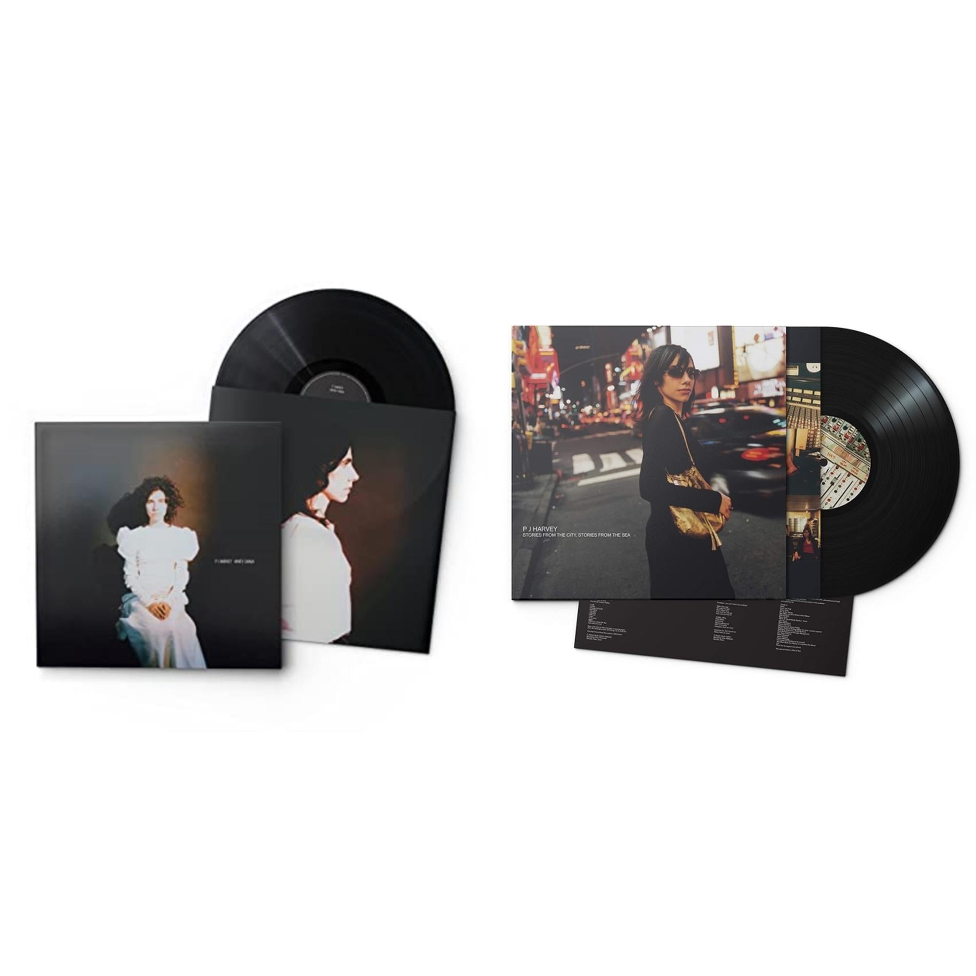 Pj Harvey - White Chalk & Stories From The City, Stories From The Sea - LP Vinyl Bundle