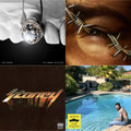 Austin (Forest Green/2LP) (X) & Diamond Collection (Metallic Silver Vinyl/2LP) & Stoney (Orange LP Vinyl) & Beerbongs & Bentleys (2LP/Clear Vinyl)