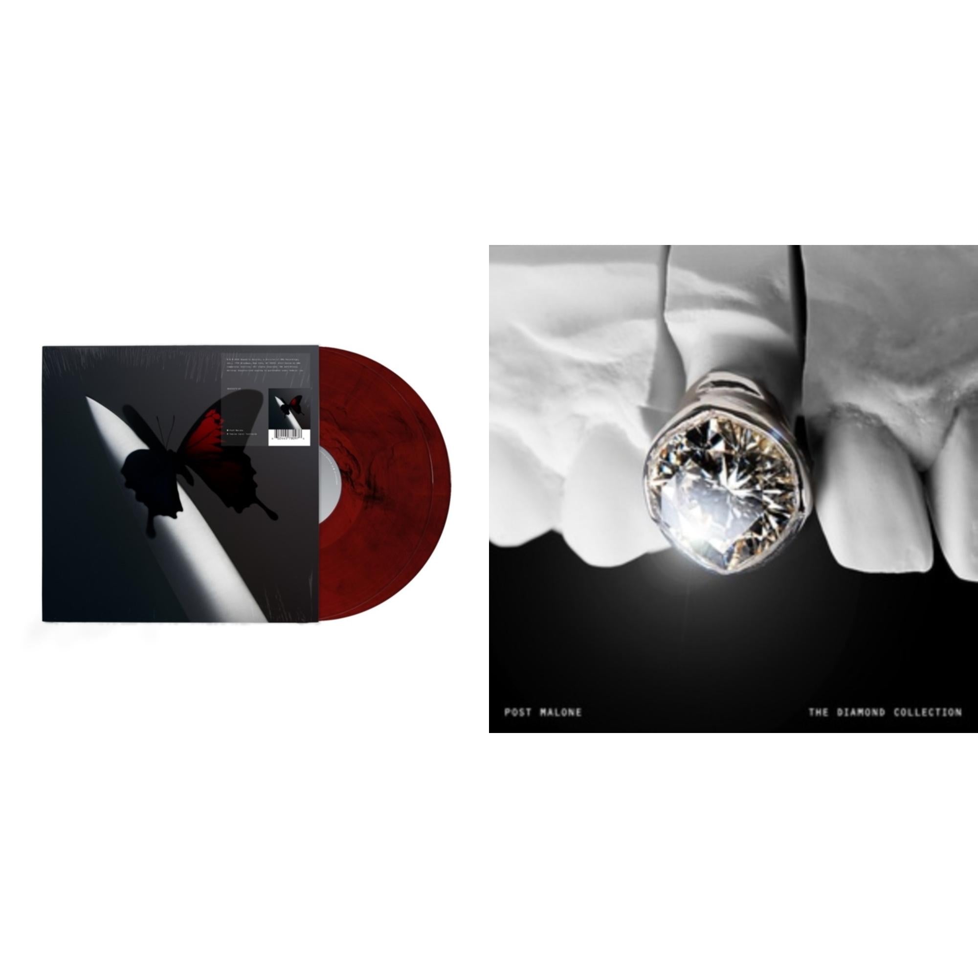 Twelve Carat Toothache (Red & Black Marble Vinyl/2LP) & Diamond Collection (Metallic Silver Vinyl/2LP)