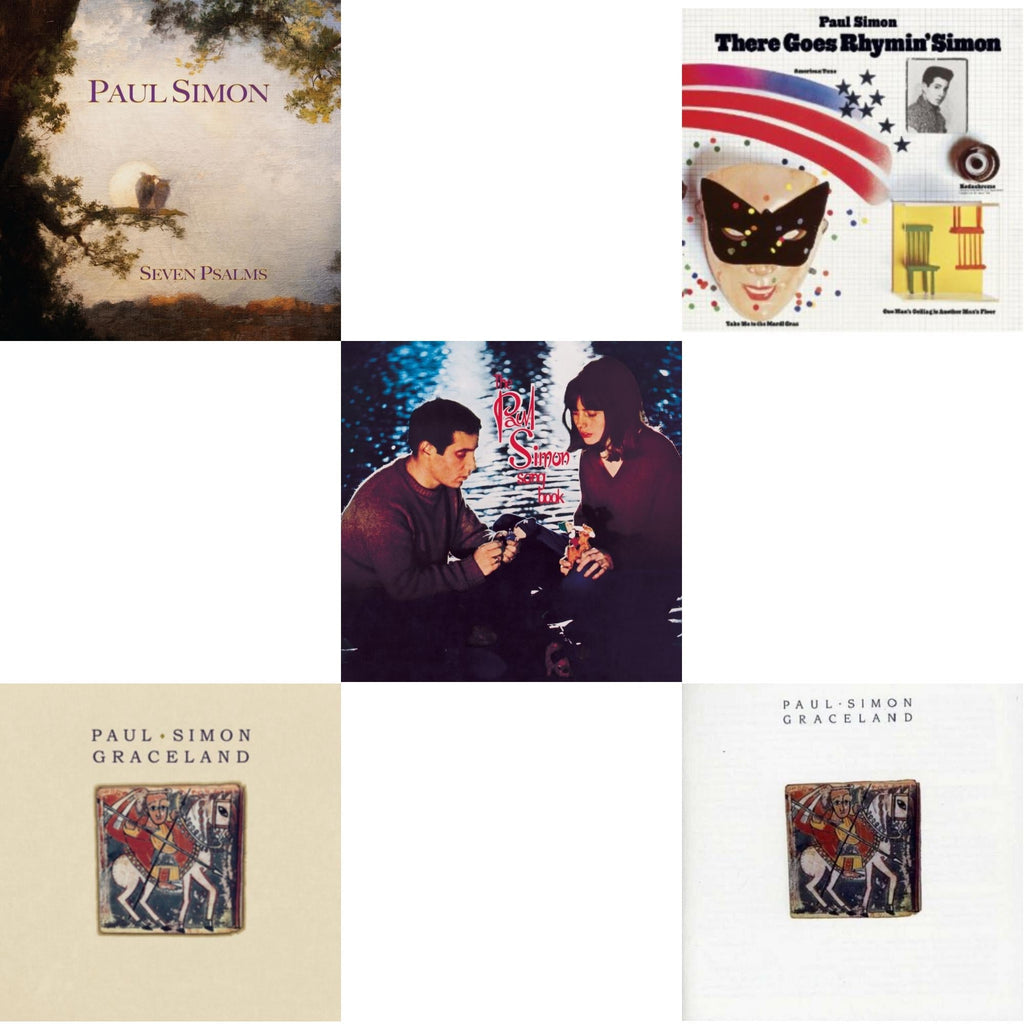 Paul Simon - Seven Psalms & Graceland (25Th Anniversary Edition) & Paul Simon Songbook & There Goes Rhymin Simon & Graceland (2011 Remaster) - CD Bundle