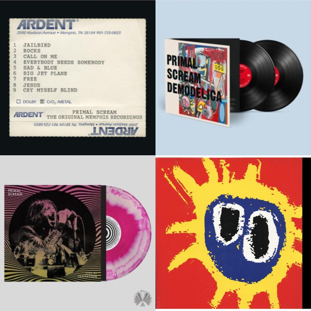 Give Out But Don’T Give Up & Demodelica & Live At Levitation (Pink LP Vinyl) (Ten Bands One Cause) & Screamadelica