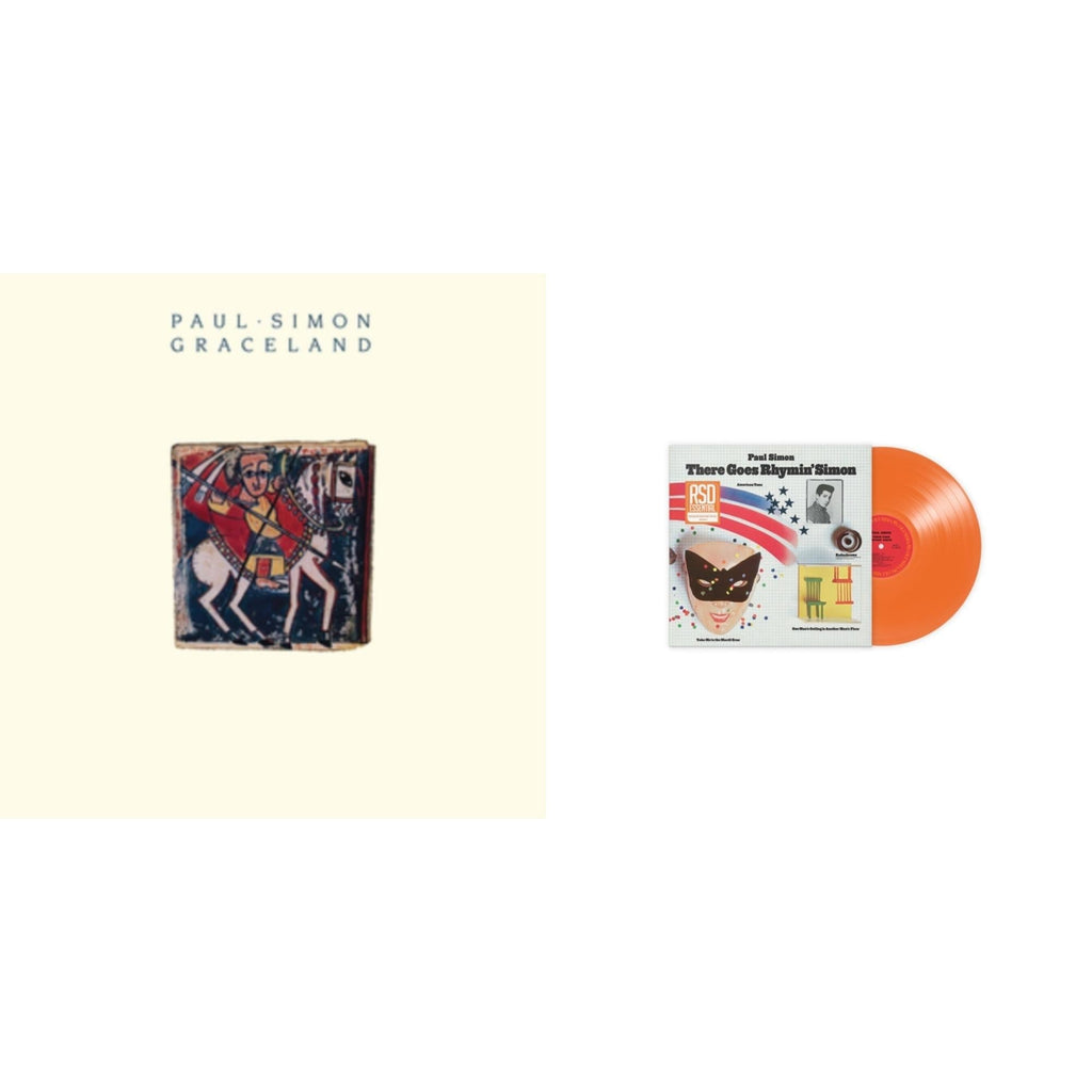 Paul Simon - There Goes Rhymin' Simon (Opaque Orange LP Vinyl/50Th Anniversary) (Rsd Essential) & Graceland (25Th Anniversary Edition)