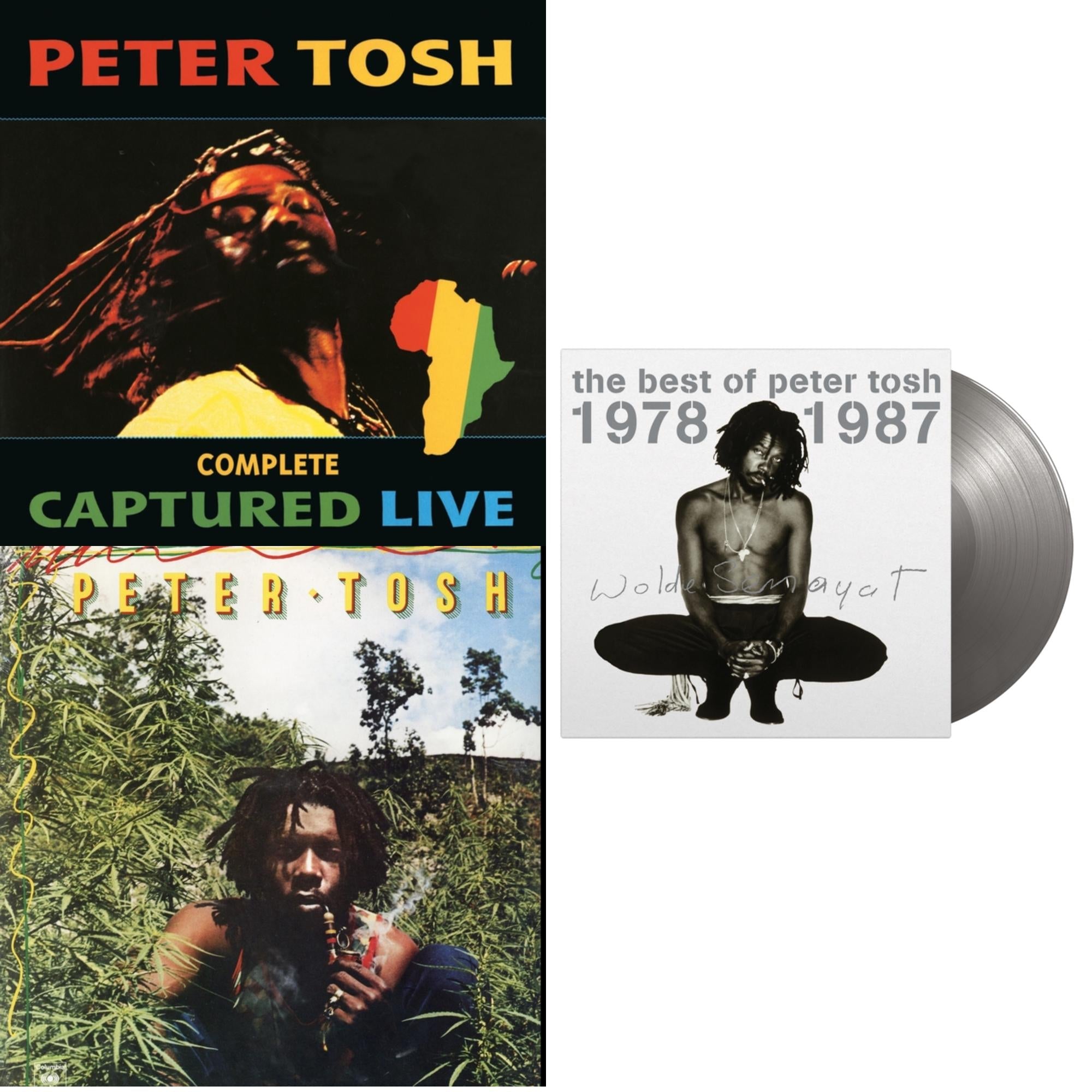 Complete Captured Live (Blue, Yellow, Red, Orange Marbled LP Vinyl) & Best Of 1978-1987 (2LP/Silver Vinyl/180G) & Legalize It