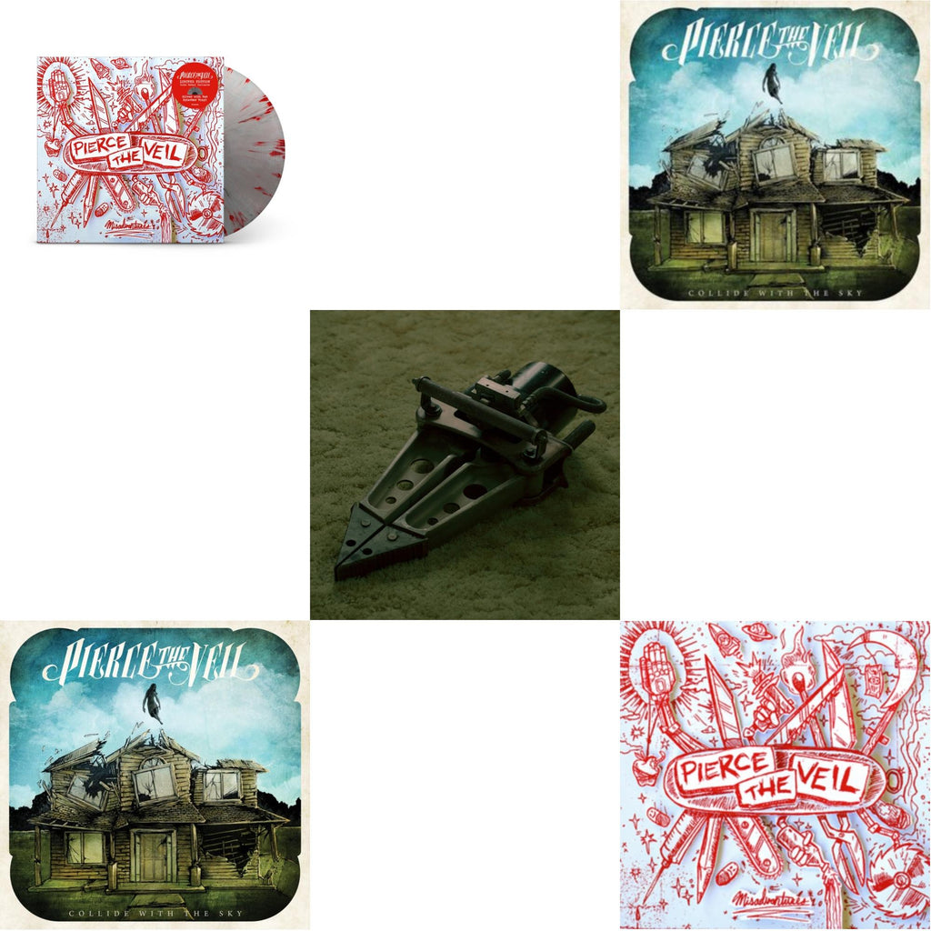 Misadventures & Collide With The Sky & Jaws Of Life & Misadventures (Silver With Red Splatter LP Vinyl) & Collide With The Sky (Sea Blue LP Vinyl)