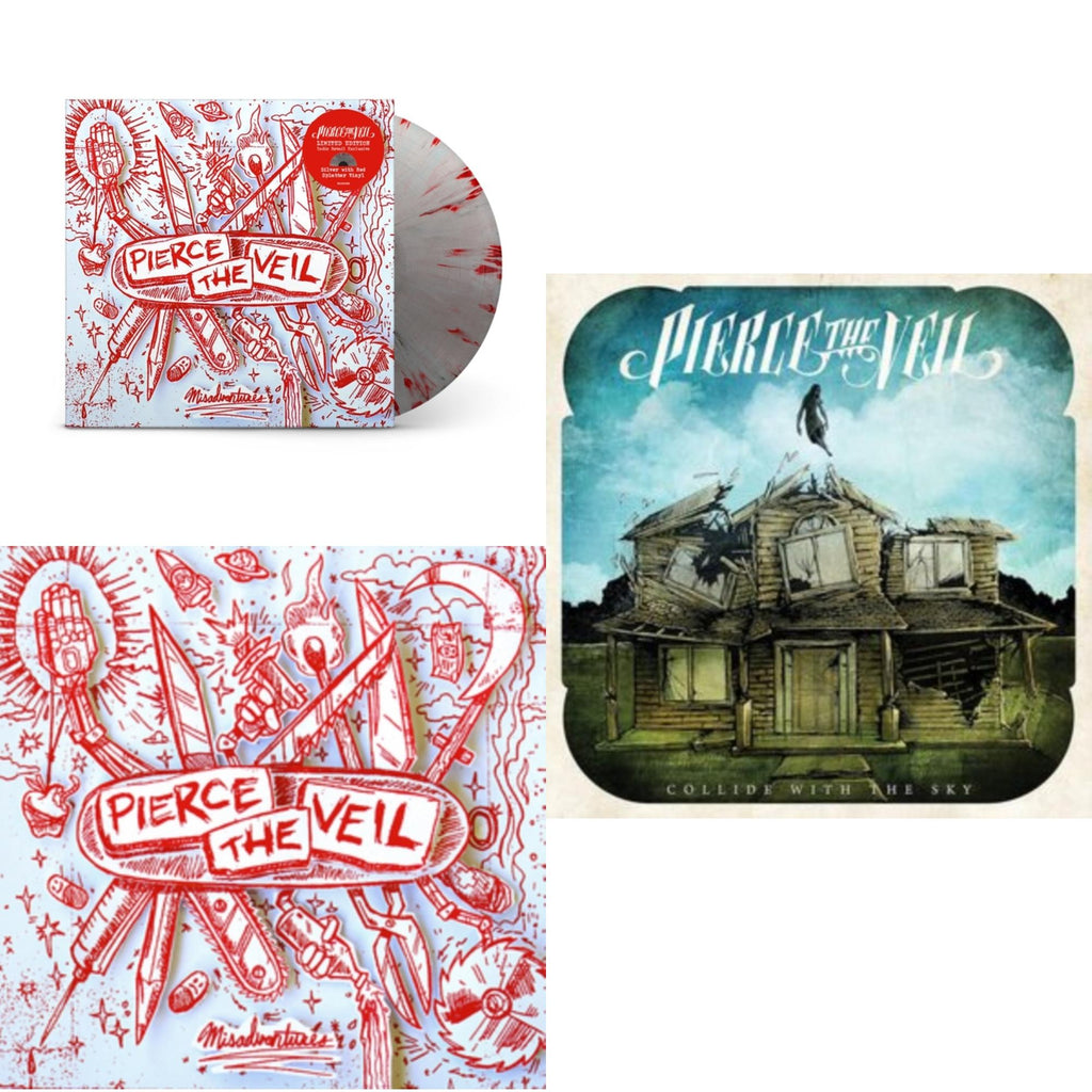 Misadventures & Collide With The Sky & Misadventures (Silver With Red Splatter LP Vinyl)