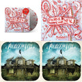 Pierce The Veil - Misadventures (Silver With Red Splatter LP Vinyl) & Misadventures & Collide With The Sky & Collide With The Sky (Sea Blue LP Vinyl)
