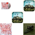 Pierce The Veil - Misadventures (Silver With Red Splatter LP Vinyl) & Misadventures & Collide With The Sky & Collide With The Sky (Sea Blue LP Vinyl) & Jaws Of Life