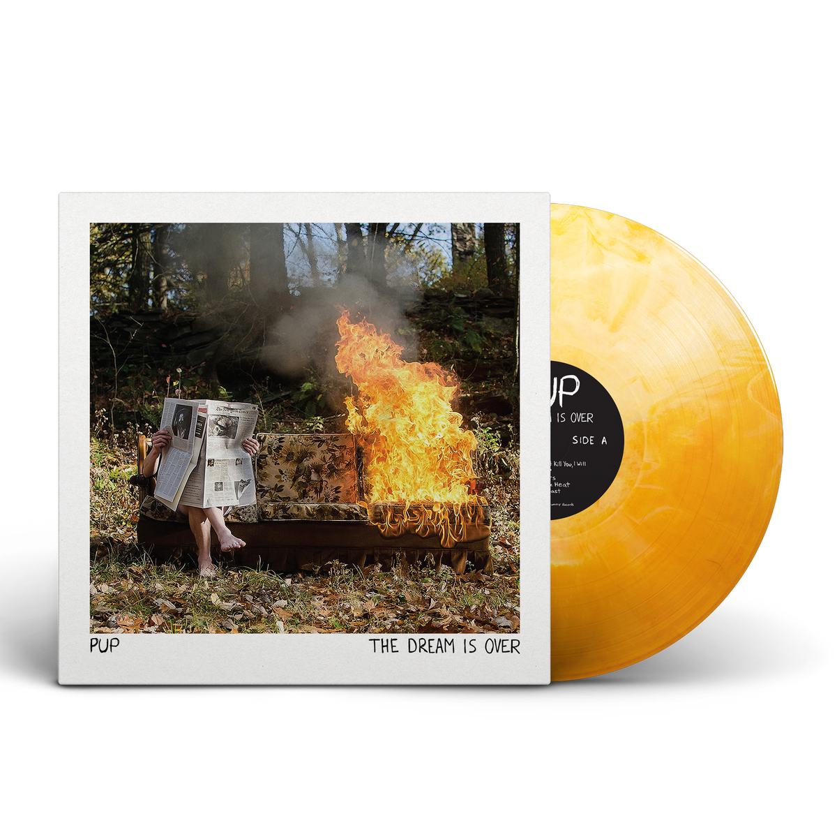 PUP - The Dream Is Over LP (Exclusive - Limited to 300, Orange Creamsicle with Lenticular Cover Vinyl) Vinyl Record