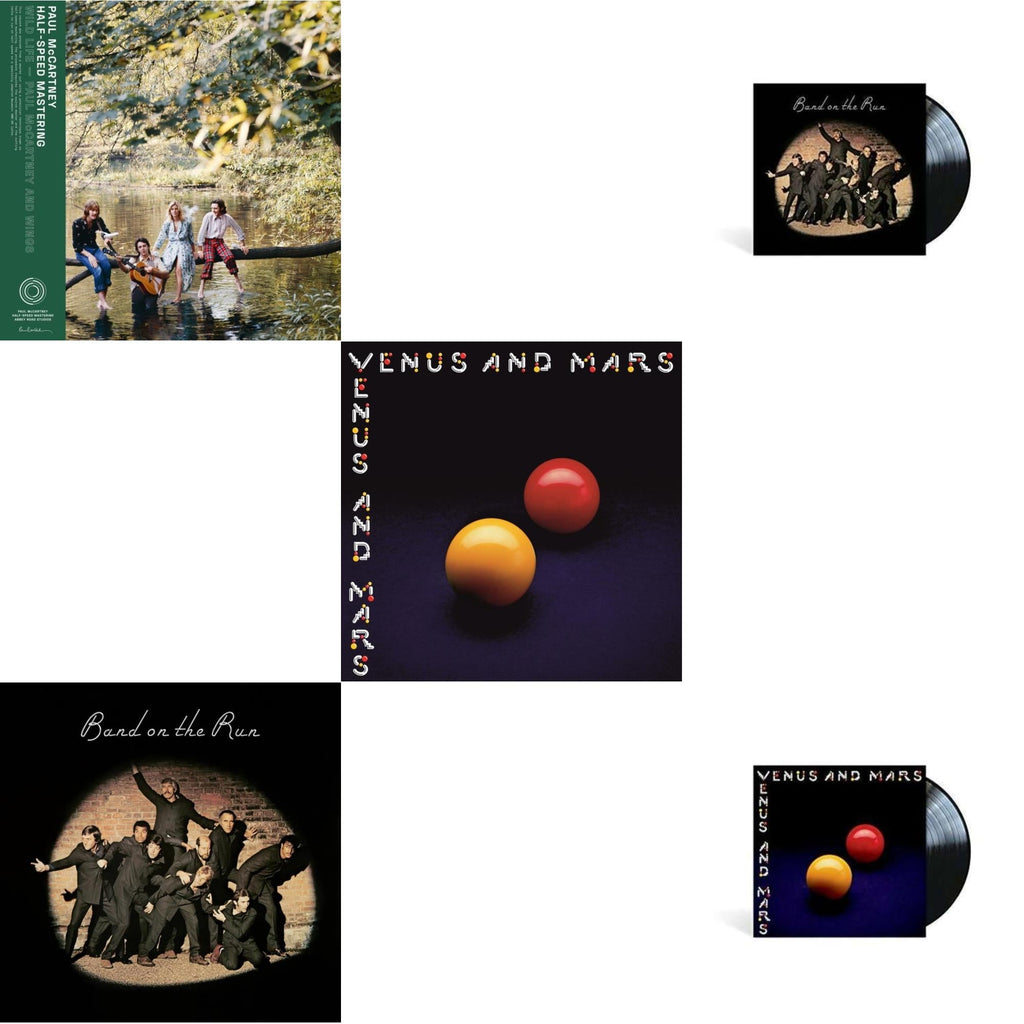 Wild Life (50Th Anniversary/Half-Speed Master) & Band On The Run (Half-Speed) & Venus & Mars (50Th Anniversary) (180G/Half-Speed) & Band On The Run & Venus & Mars