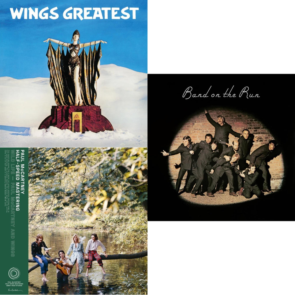 Wild Life (50Th Anniversary/Half-Speed Master) & Band On The Run (Half-Speed) & Greatest