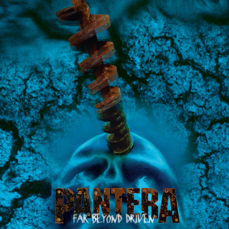 Pantera Far Beyond Driven (Brick & Mortar Exclusive) (1 LP) (Marbled Blue Vinyl) Vinyl Record