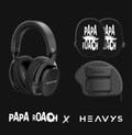 Papa Roach Official Limited Edition Heavys Headphone Shells & Headphone Bundle