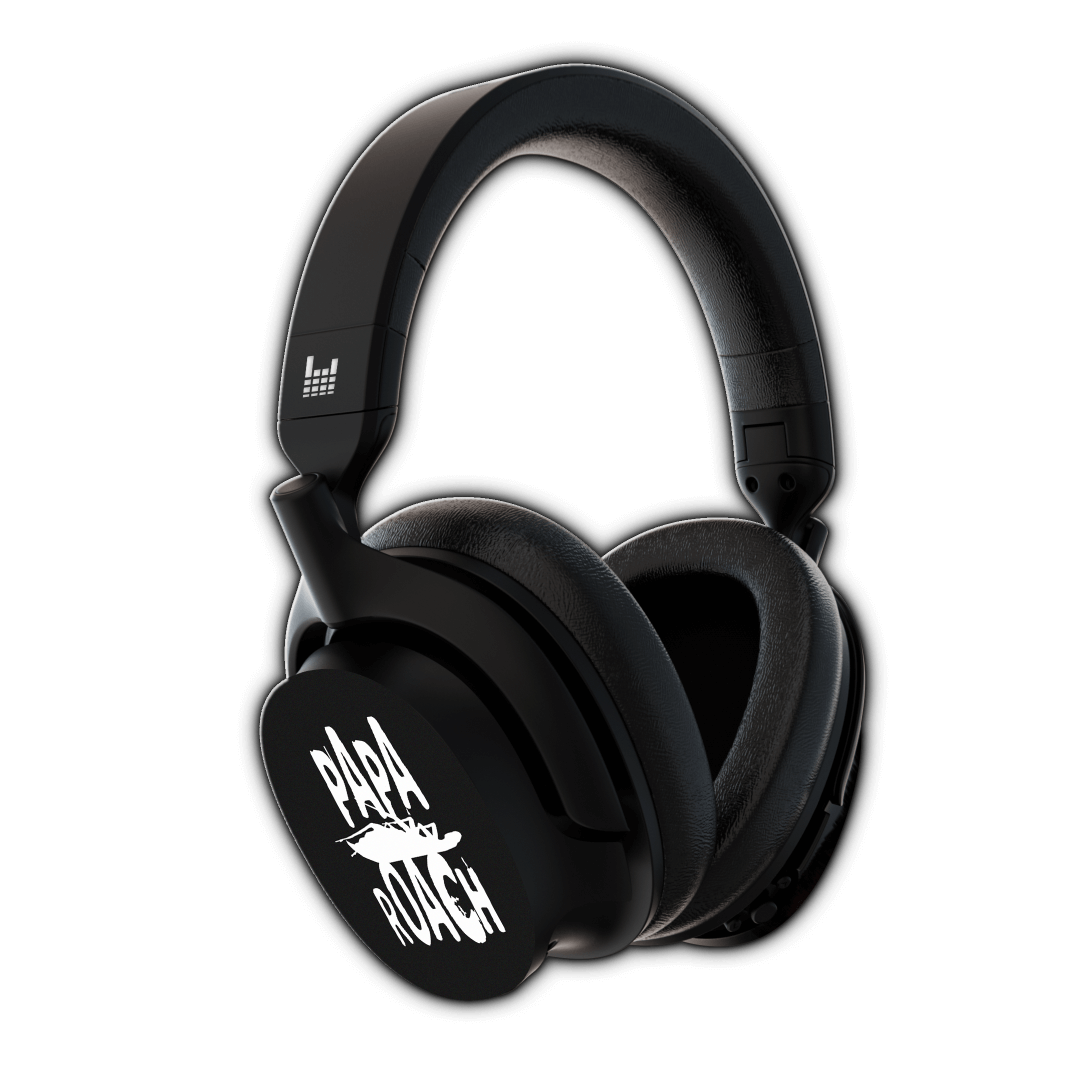 Papa Roach Official Limited Edition Heavys Headphone Shells & Headphone Bundle