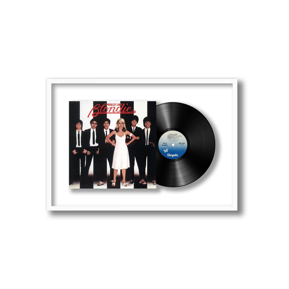 Blondie - Parallel Lines - Framed Vinyl Record