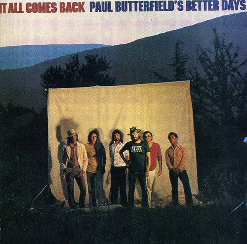 Paul Butterfield's Better Days – It All Comes Back Music CD
